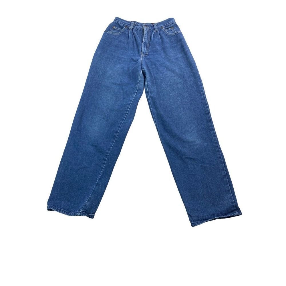 Manisha Pleated MOM jeans High waisted Vintage Size 11 (26x30)‎